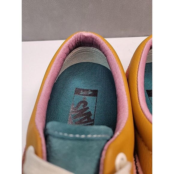 Vans Sneakers Era LX Suede Leather Rust Blue Pink Lace Up Sz Men 4.5 Women 6, EC - Picture 4 of 16